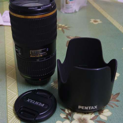 Pentax DA星50-135 2.81鏡一支 新淨, 有盒, 有單, 保用證, 有袋, 齊配件
