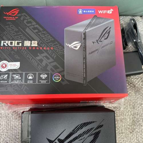 ROG 魔盒 Wifi7 路由器！全2.5G WAN LAN及專用電競接口