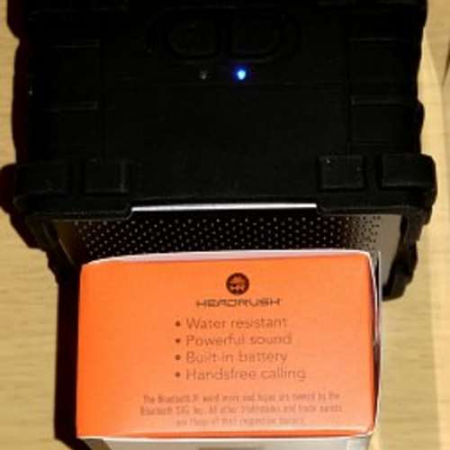 全新 HEADRUSH 防水籃芽喇叭NFC