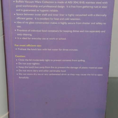 全新 牛頭牌 真空保温飯壼 BUPPALO UNBREAKABLE STAINLESS STEEL VACUUM LUNCH BOX...