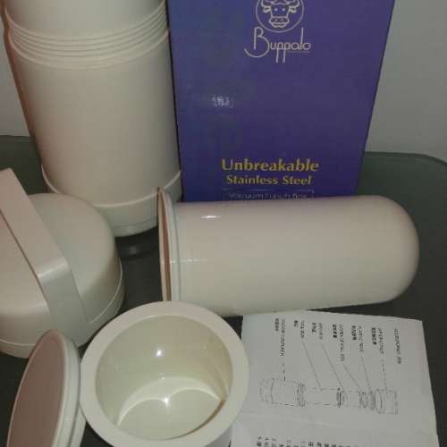 全新 牛頭牌 真空保温飯壼 BUPPALO UNBREAKABLE STAINLESS STEEL VACUUM LUNCH BOX...