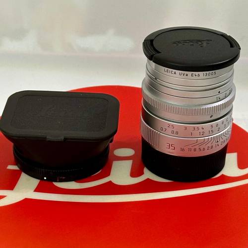 Leica M35/1.4 Summilux asph Silver (11883) - 99% new