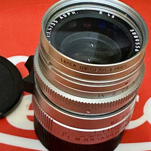 Leica M35/1.4 Summilux asph Silver (11883) - 99% new
