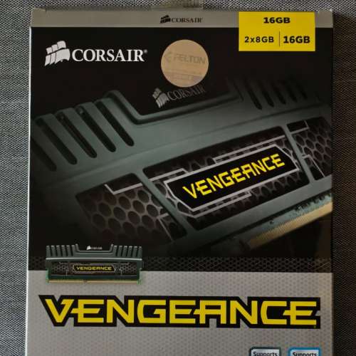 CORSAIR VENGEANCE DDR3 16GB (2×8GB)