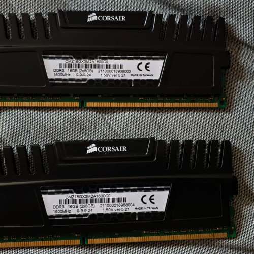 CORSAIR VENGEANCE DDR3 16GB (2&times;8GB)