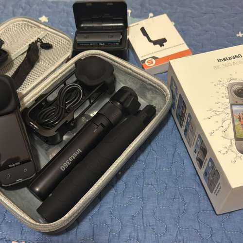 Insta360 X4 (跟1原裝電) 8k全景運動相機