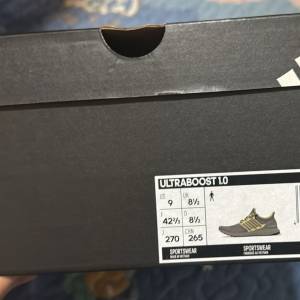 Adidas ultraboost 1.0 us 8號半碼 波鞋
