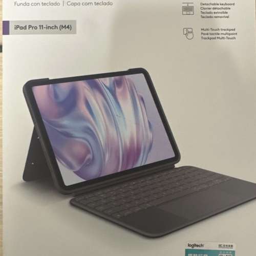 Logitech Combo Touch iPad Pro Case 11 inch M4