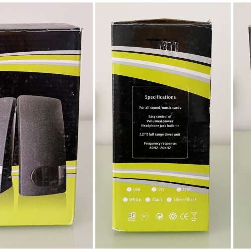 全新 Multimedia Speakers S-106 多媒體揚聲器