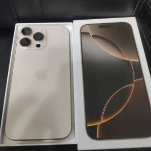 iPhone 16 pro max 512 。金色