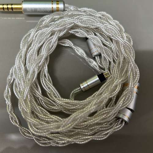 (日本耳機升級線材高級物料)TOKUGAWA-JP之純銀冷凍處理-156℃/72時間鍊製，8股日本...