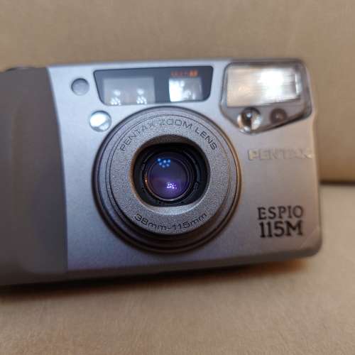 Pentax Espio 115M 新淨實用級 賓得 菲林相機 38-115mm 灰色菲林機 Grey Travel Fi...