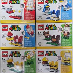 Lego Super Mario power Up Pack x 6no.s