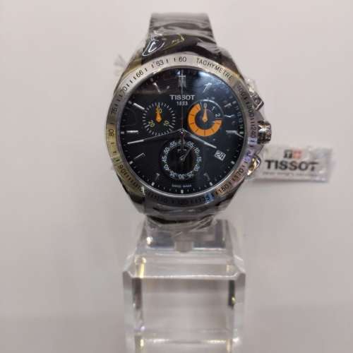 （ 市上無雙 )全新有盒和保單Tissot Vilocit-T Quartz 100m Quartz Chronograph wi...