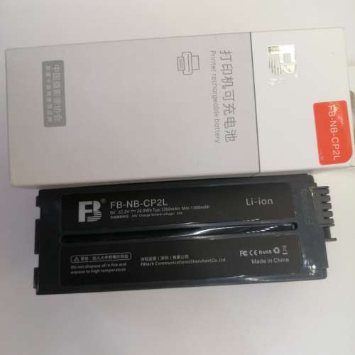 全新Canon NB-CP2L Printer Battery by F.B.