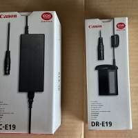 全新即時現貨套庄Canon ACK-E19+DRE19 AC Adaptor for EOS-1D Mark lll Camera