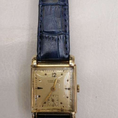( 完美拍賣级 ) Vintage Ulysse Nardin Chronometer Mechanical10Kt Rolled Gold  ...