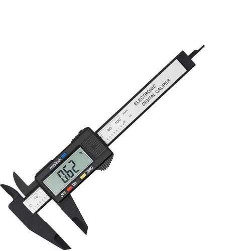 100mm LCD Screen Carbon Fiber Electronic / Digital Vernier Caliper (電子卡尺)