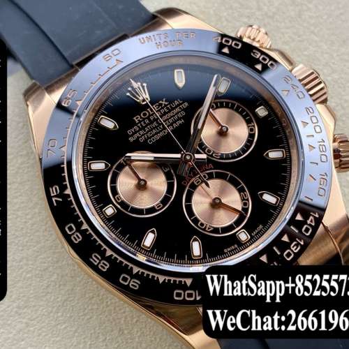 Rolex 勞力士 daytona M116515ln-0017 40mm 計時 膠帶