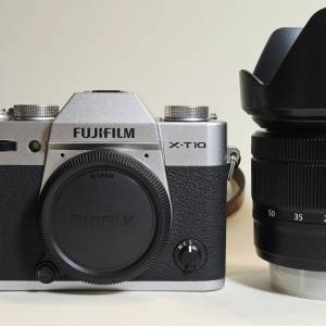 Fujifilm X-T10 Body + EBX XC 16-50mm Lens