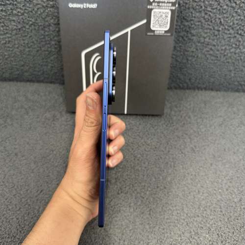 (香港行貨❤️‍🔥三星最新超輕薄摺疊機😍）Samsung Galaxy Z Fold 7/藍色✨/12+51...