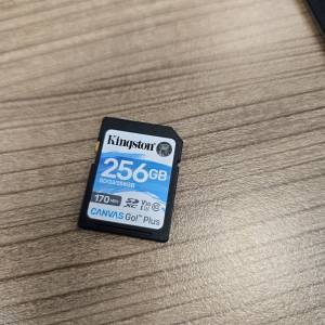 Kingston 256gb sd card 無盒無單 兩張