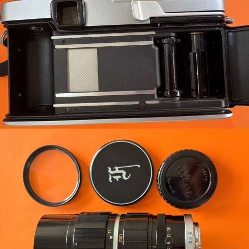 Olympus PEN FT菲林相機連3支相機鏡頭 Olympus Zuiko lense 半格菲林相機奥林巴斯p...