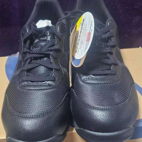 ASICS Win Job CP201 JSAA級認証安全鞋(黑色,28CM)全新