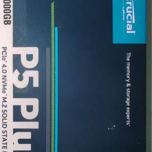 Crucial P5 Plus 2000GB PCIe 4.0 NVMe SSD