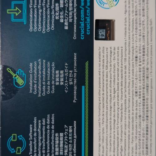 Crucial P5 Plus 500GB NVMe SSD