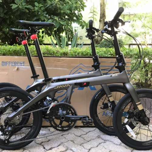 JAVA ARIA 18S M2000變速 20吋 碳纖維 折叠車 送前後蛙燈叮叮