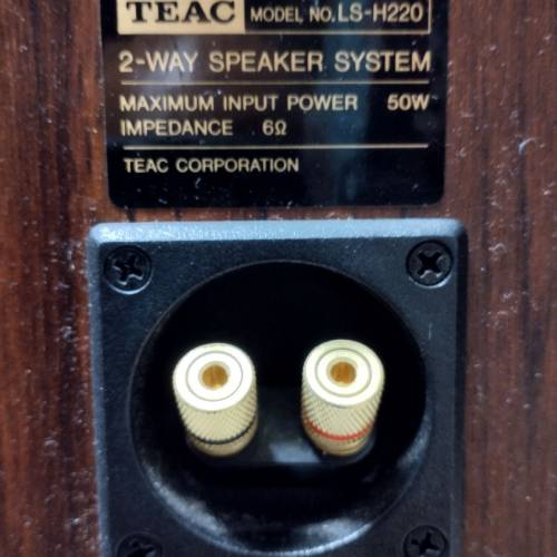 Teac 喇叭2個