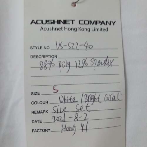 Footjoy FJ shirt 恤衫 (size: S)