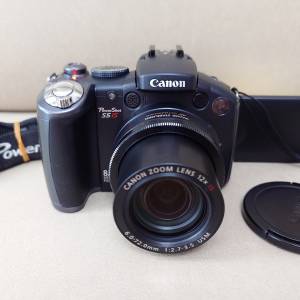 Canon PowerShot S5 IS 新淨CCD相機 數碼相機 12x防震長鏡 有擰MON反MON 旅行相機 ...