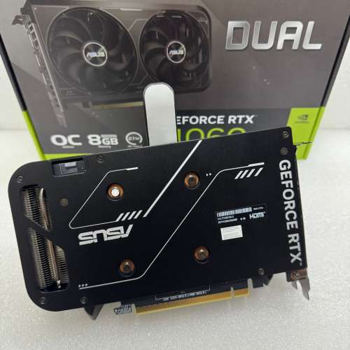 ASUS RTX 4060 8G 原廠保養至2027/09/29 # 另外高價搵 3090 4060Ti 4070 5080 4080...