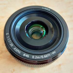 Panasonic LUMIX G 20mm / F1.7 II ASPH.