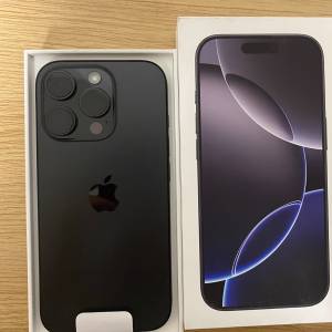 接近全新iPhone 16 pro 256gb 黑色