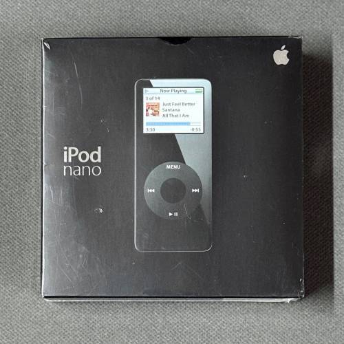 Sealed Apple iPod nano 2GB Black 1st Generation 第一代 iPod nano 全新未開封 ...