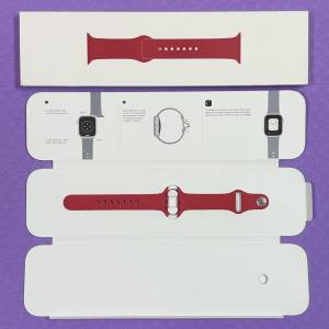 Apple Sport Band Product Red Color for 38/40/41/42mm Apple Watch 正版 紅色 運...