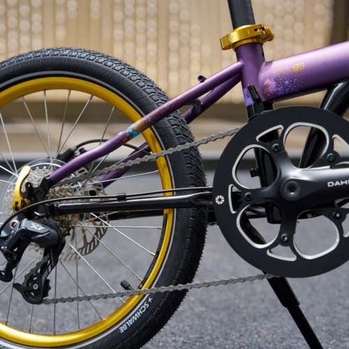 2025 DAHON 大行 P8(KBC083) 紀念限量款 20吋鉻鉬鋼折叠車 送水架前後蛙燈叮叮