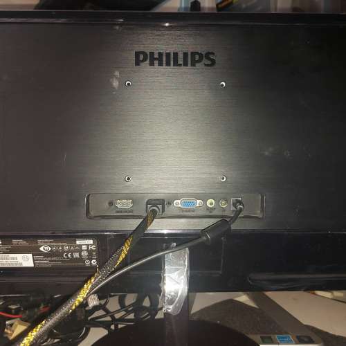 屯門良景輕鐵站交收 Philips 飛利浦 22吋 內置喇叭 LED 顯示器連 SmartImage Lite ...