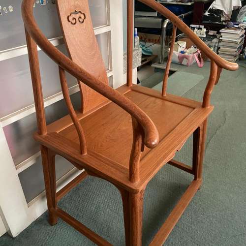 🪑Wooden Chairs 2pc Pair USED 木椅 一對 圈椅 🪑