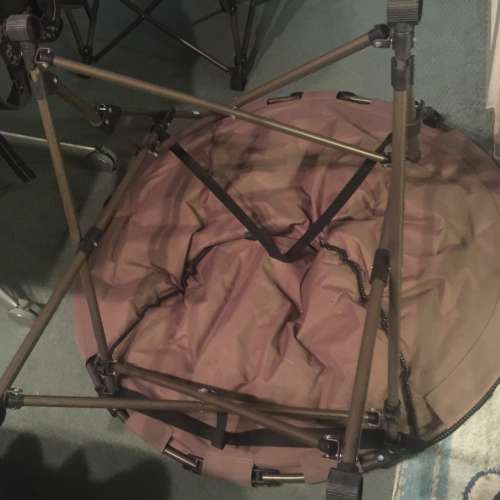 💺 Folding Chair Comfy BROWN USED 折疊凳 非常舒服 💺