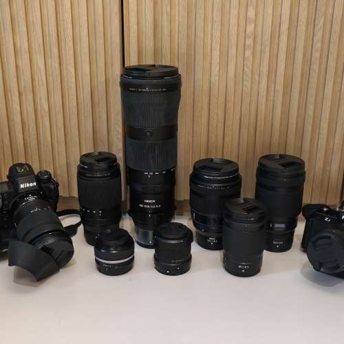 Nikon Z9 and Zf and Lens