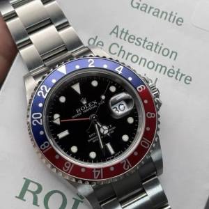Rolex GMT 16710 Pepsi with Guarantee