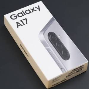 全新Samsung A17 8+256GB行貨銀色