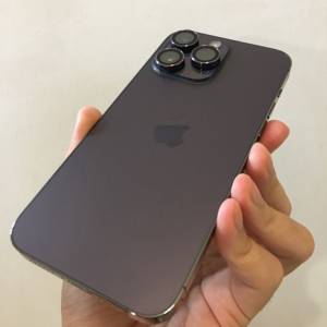 iPhone 14pro max512gb,港行雙卡，已換新電，滿血復活，電池健康度100，所有功能正...