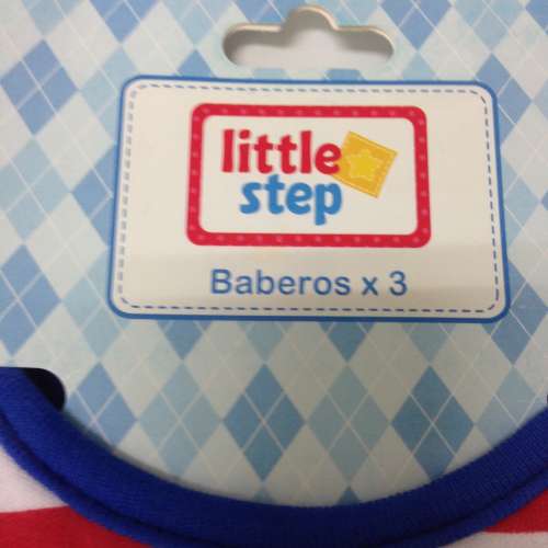 👶 LITTLE STEP Baby Bibs 3pc/set NEW 全新 嬰兒三角巾 👶