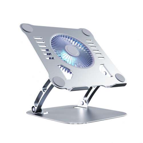 💻 Macbook Stand Notebook Computer Adjustable Portable Aluminium Fan Light USB-C