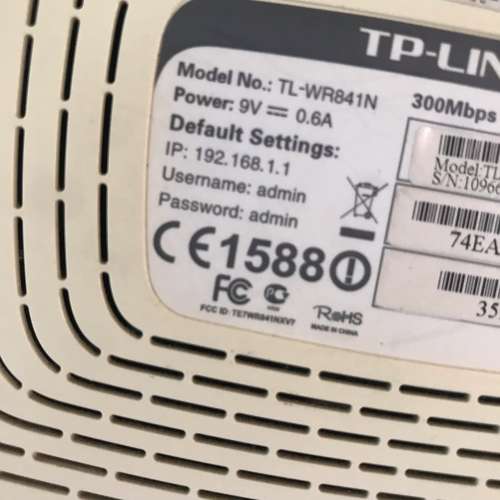 💻 TP-LINK Router TL-WR841N Wi-Fi USED 網路 無線 路由器 🔌